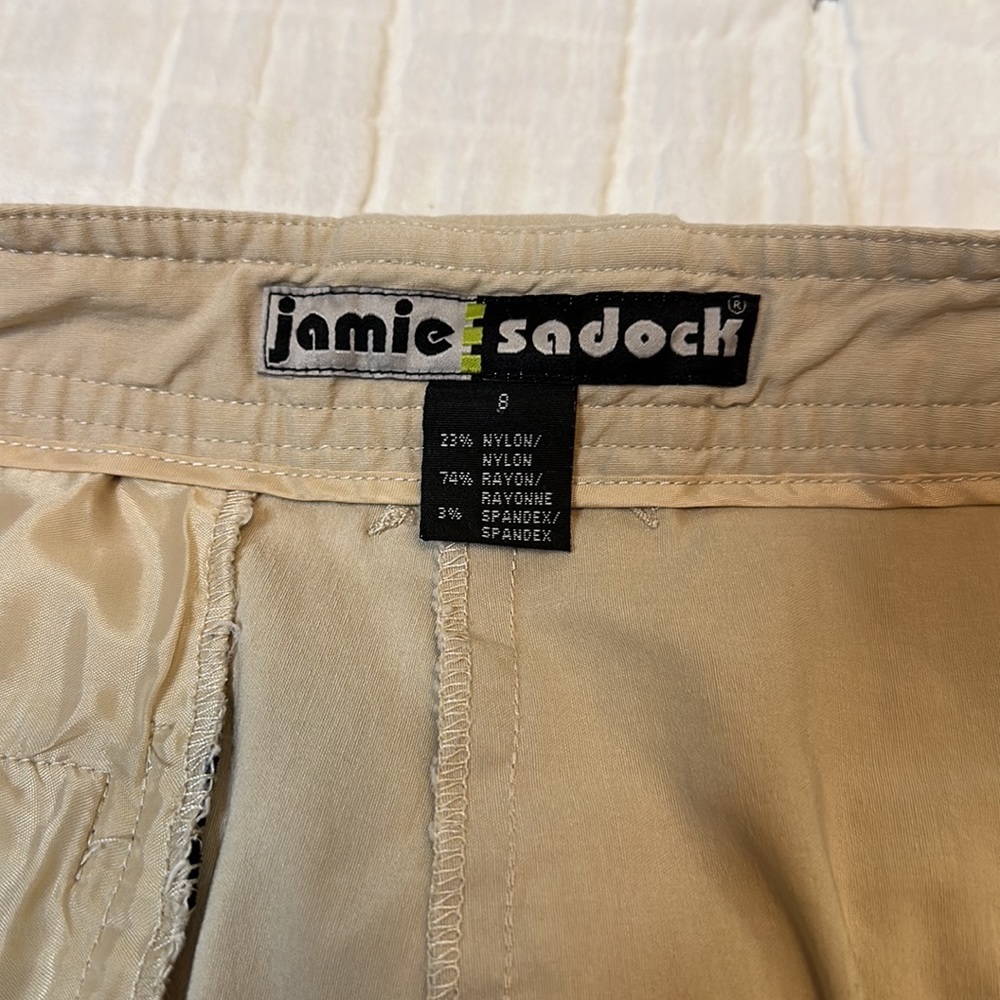 Jamie Sadock Beige Capris Size 8 - Picture 9 of 11